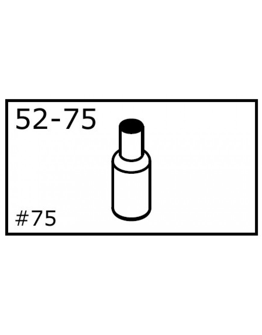 POTJE LAK KLEUR 75 ZWART